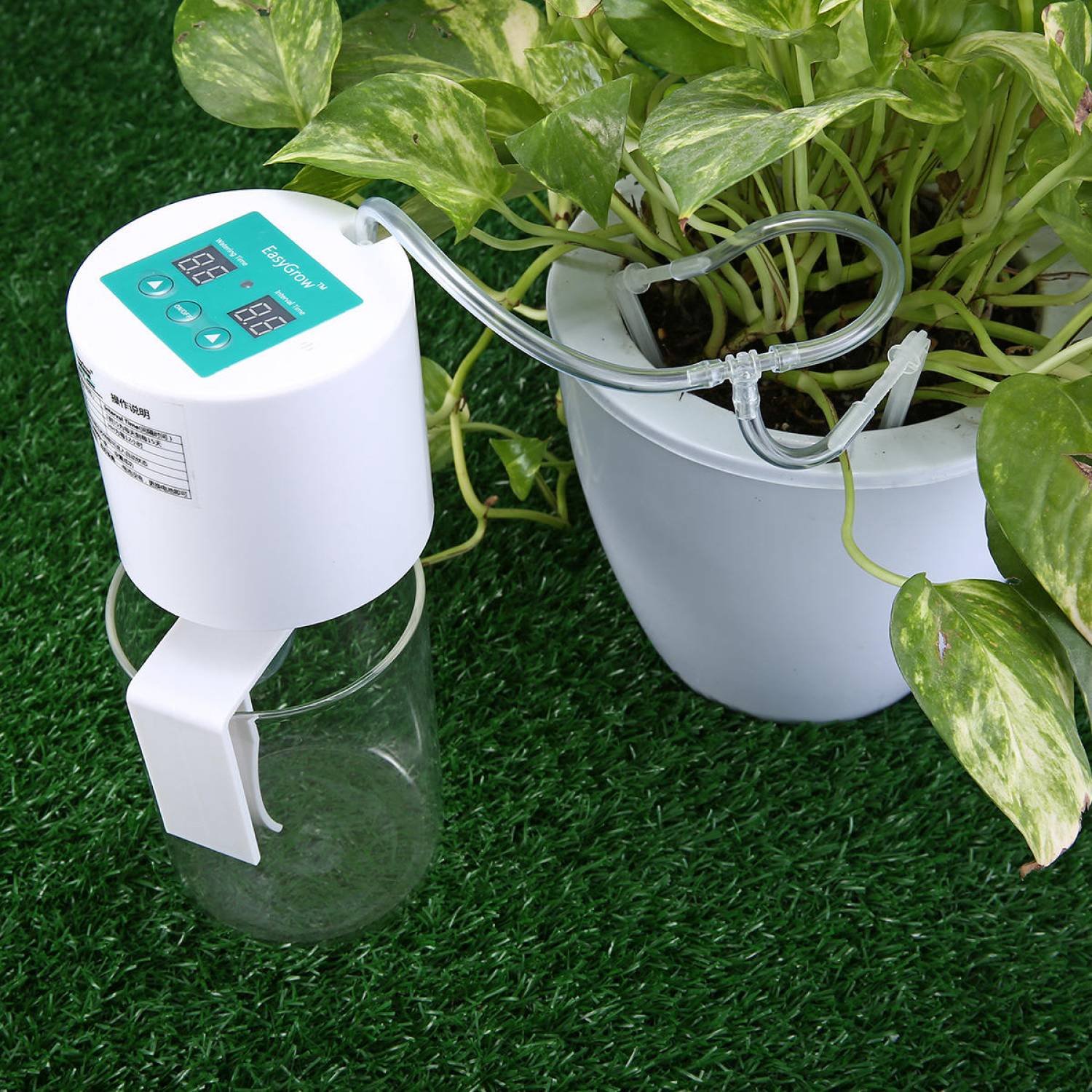 автоматическая система капельного полива для комнатных растений