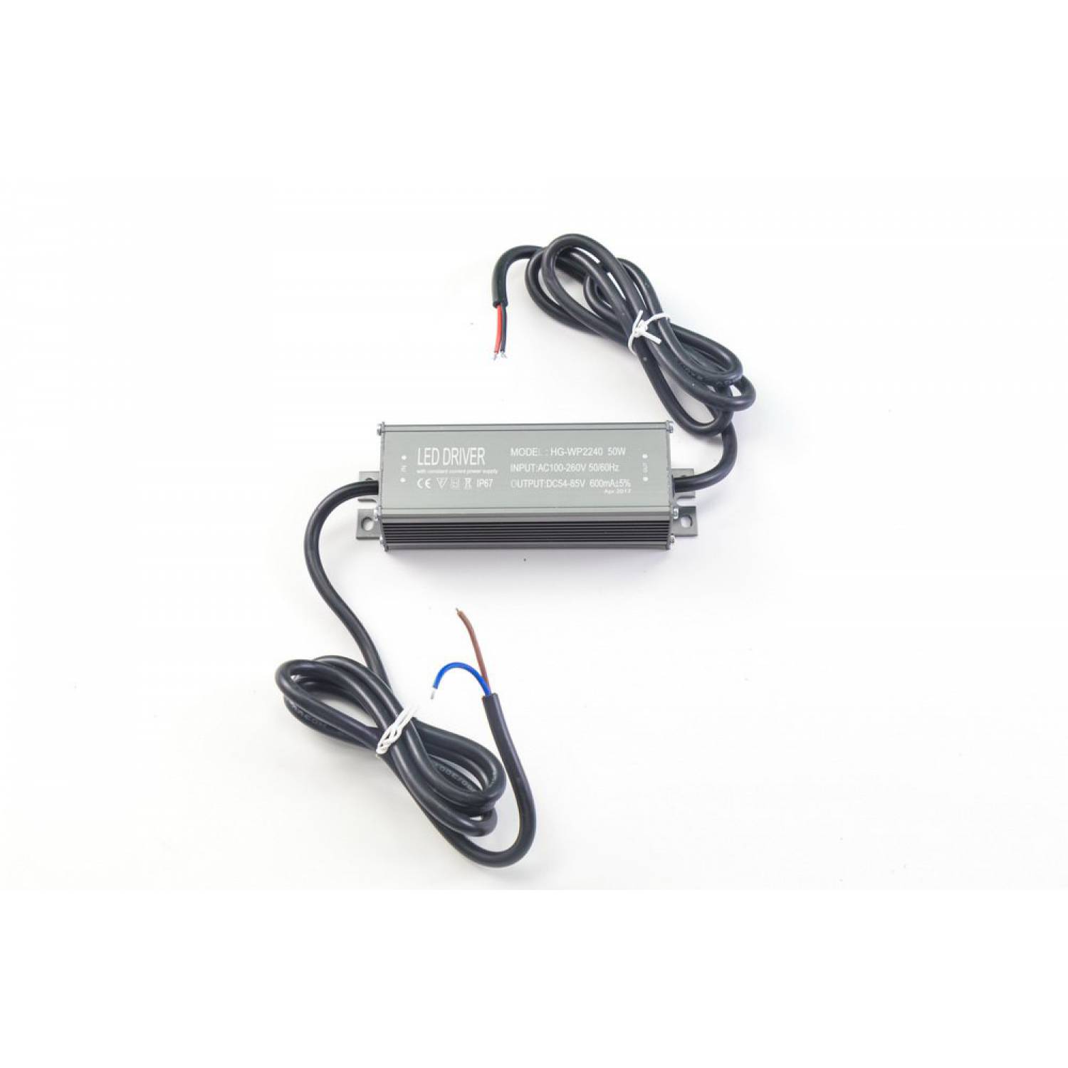 Драйвер для светодиодов 50W 600mA (HG-WP2240/2) с проводами