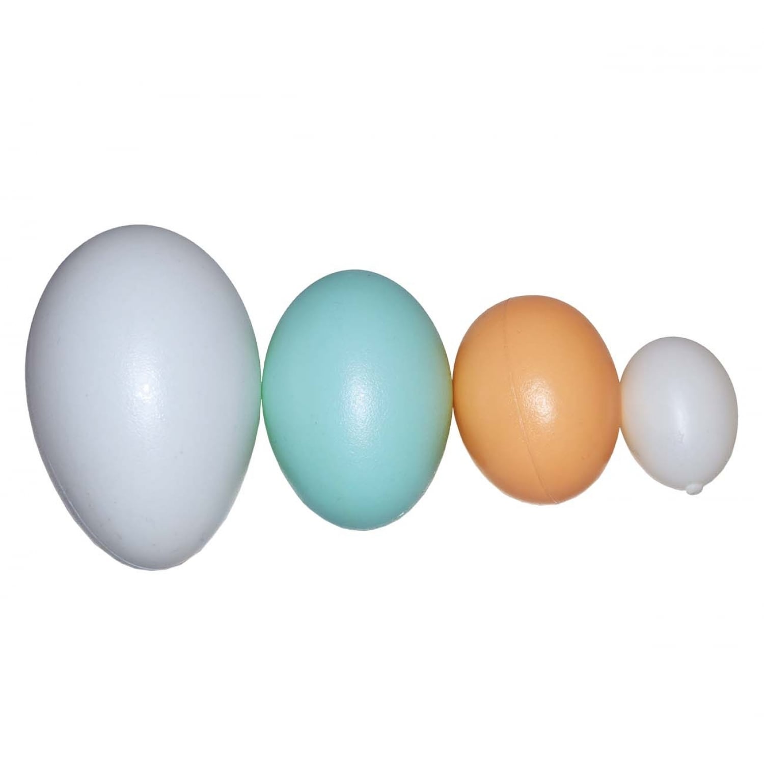 Пластиковое яйцо гусиное