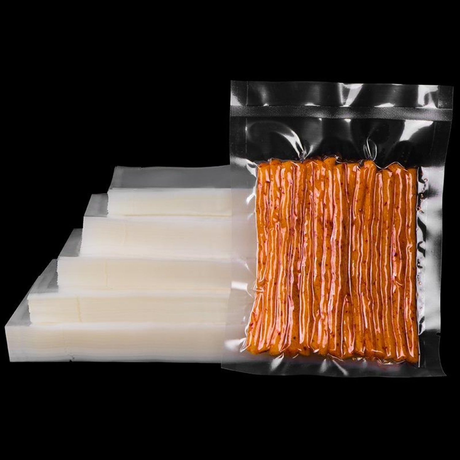 Пакет для вакуумной упаковки продуктов.  7х10см (100шт)