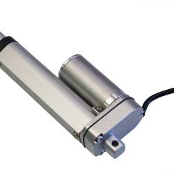 Актуатор (линейный привод) длина 100 мм, питание 12 вольт , нагрузка до 75 кг, скорость 4 мм/сек