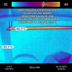 Quantum line ver.1 301b 60 см с диммируемым драйвером в сборе