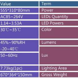 LED фитолампа GrowMax GM300 (540\300Ватт)