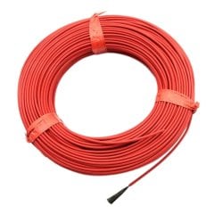 Нагревательный кабель 165 Ом 10 метров 2 мм силикон