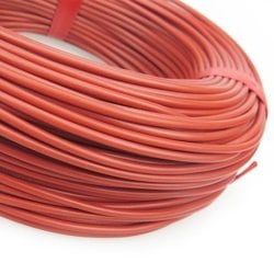 Нагревательный кабель 133 Ом 10 метров 2 мм силикон 3k